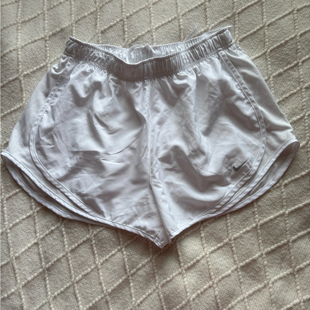 Nike Women's Athletic White Shorts